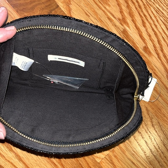 Anthropologie Half-Moon Sequin Clutch Bag NWT - Picture 5 of 9